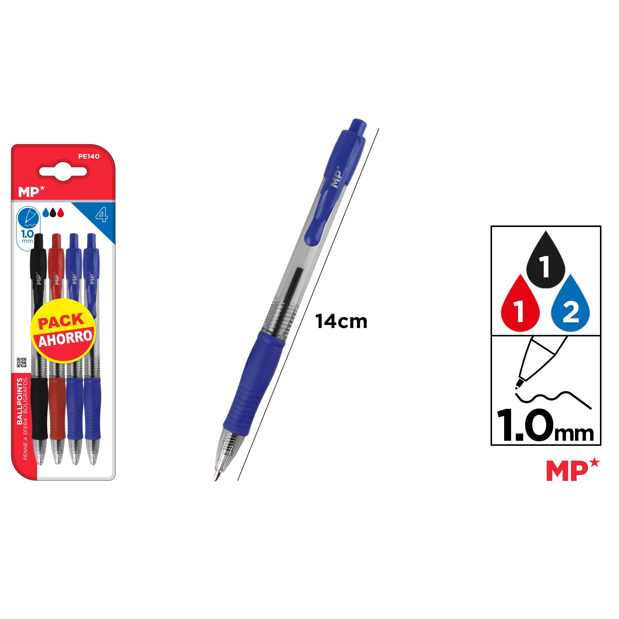 Wholesale PE140 Ballpoint Pen Set Office Ballpoint Pen Student ...